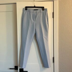 White House Black Market Light Blue Tailored Ankle Trousers